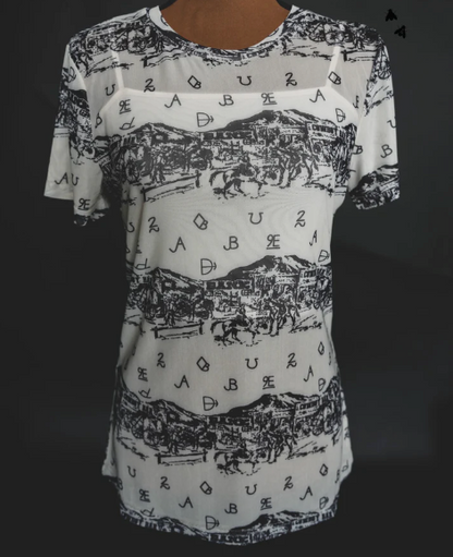 Tombstone Town Mesh Short Sleeve
