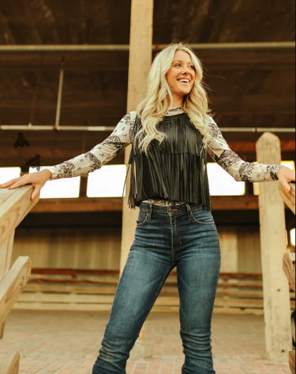 Tombstone Town Mesh Long Sleeve