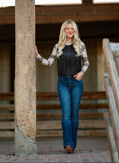 Tombstone Town Mesh Long Sleeve