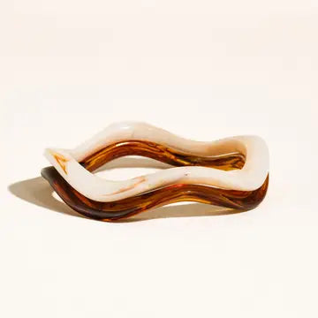Wavy Bangle Set